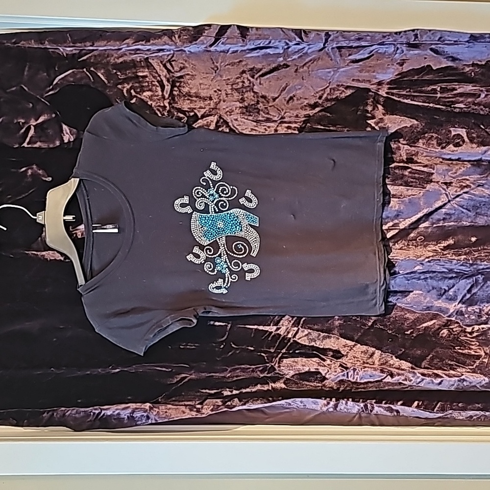TND Black Womens Shirt -Lrg